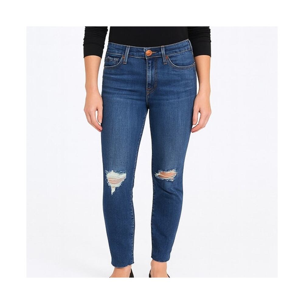 Madewell Mid Rise Skinny Distressed Jeans Size 28